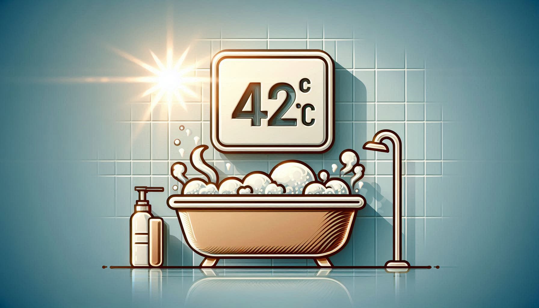 42℃を超えたお風呂に入ると、血液がドロドロになり心疾患や脳血管障害の